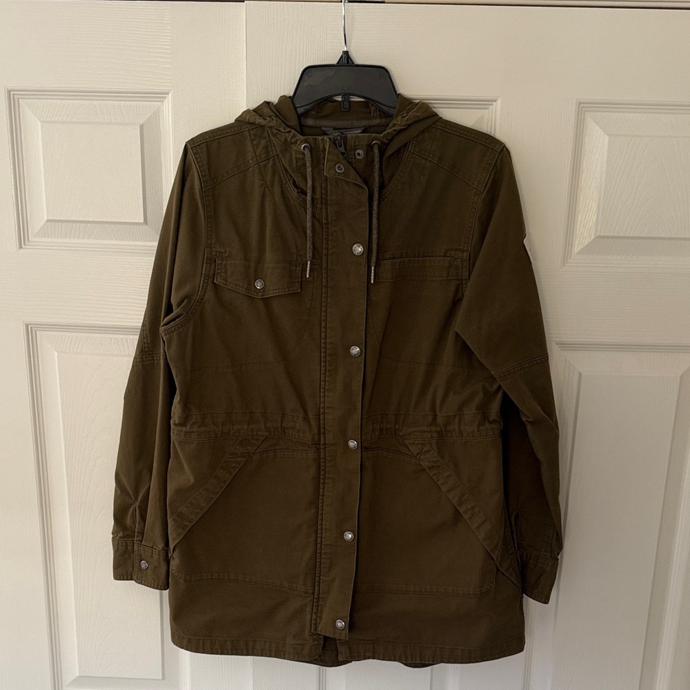 The North Face Olive Green Utility/ Barn Jacket - Picture 9 of 12